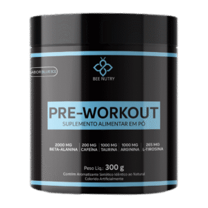 Pré-Treino Bee Nutry Sabor Blue Ice - 300 g