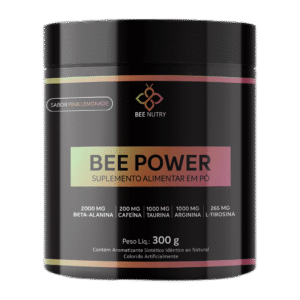 Pré-Treino Bee Power Bee Nutry Sabor Pink Lemonade - 300 g