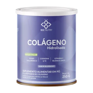 Colágeno Hidrolisado 250g - Sabor Blueberry