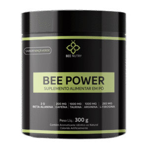 Pré-Treino Bee Nutry Sabor Maçã Verde- 300 g