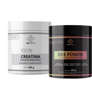 Kit Creatina Pura 300g + Bee Power 300g